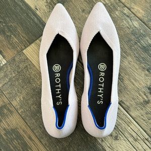 Rothy’s The Point - Light Pink - Size 6